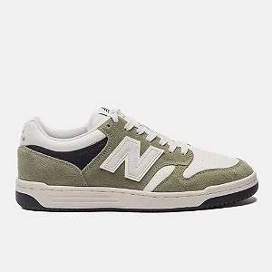 Tênis New Balance 480 Low Verde Musgo Bege