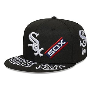Boné New Era 59FIFTY MLB Chicago White Sox All Over Black
