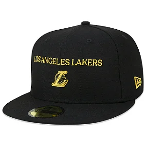 Boné New Era 59FIFTY NBA Los Angeles Lakers Classic Black
