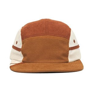 Boné Öus 5 Panel Phibo Essencial Caramelo