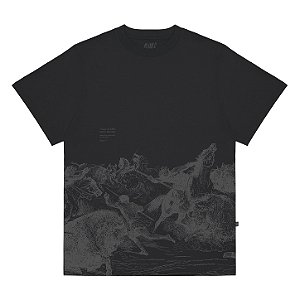 Camiseta PLANO C Buffalo Hunting Black