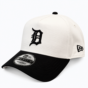 Boné New Era 9FORTY A-Frame MLB Detroit Tigers Chrome Off White