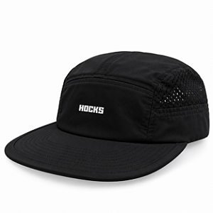 Boné Hocks 5 Panel Brisa Velcro Preto