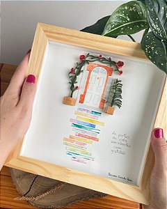 Quadro a Porta da Gratidão