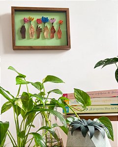 Quadro As flores somos nós