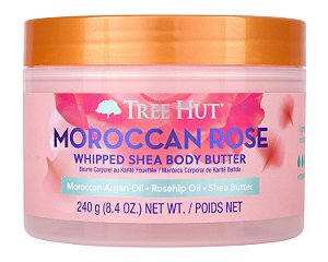Tree Hut Moroccan Rose Whipped Shea Body Butter - Hidratante Corporal 240g