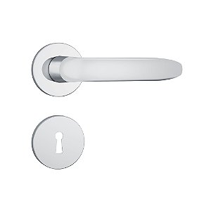 FECHADURA STAM 813/11 - ROSETA INOX - INT