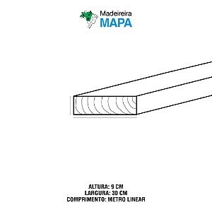 VIGA 9X30 ACIMA DE 8 METROS GARAPEIRA