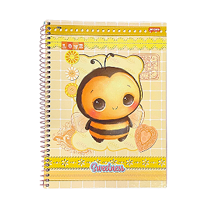 Caderno Universitário Sweetness Abelha