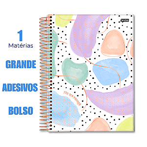 Caderno Universtiário 80 Folhas La Creme 2025 You Are Enough