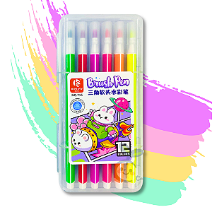 Conjunto de Brush Pen Coelho