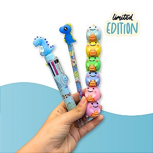 Mini Kit Papelaria Fofa Dinossauro | edição limitada