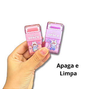 Borracha Roller Cute Girl Recolhe o pó