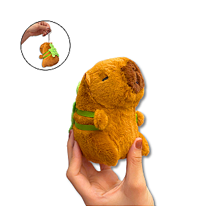 Chaveiro Gigante Capivara Pelúcia 4 Modelos