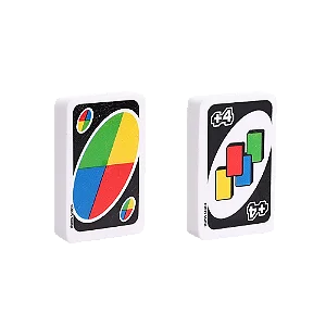 Borracha Top Uno TRIS Formato de Carta
