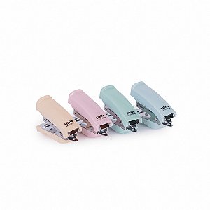 Mini Grampeador Pastel Lyke 4 Cores