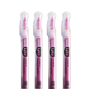 Marca Texto Slim Cores Neon Rosa