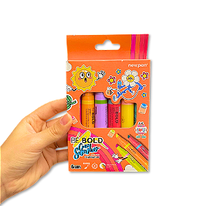 Conjuto 6 Marca-Texto BE BOLD Crazy Summer