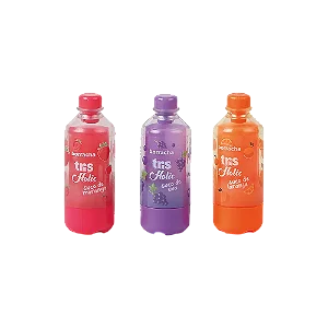 Borracha Fofa Garrafa de Suco TRIS Holic
