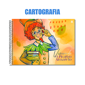Caderno de Desenho PicaPau Amarelo Visconde