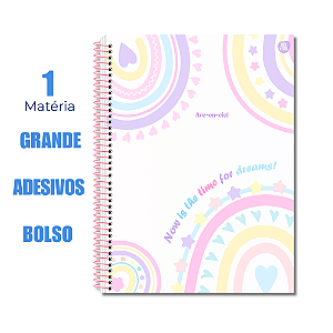 Caderno Universitário 1 Matéria ARC-EN-CIEL Now Is The Time