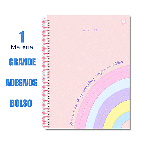 Caderno Universitário 1 Matéria ARC-EN-CIEL If A Word