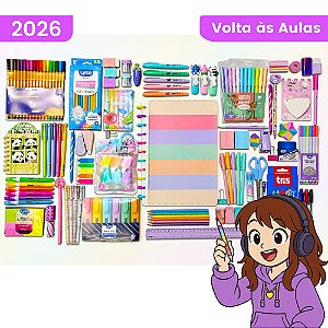 Kit Caderno de Disco Grande