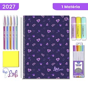 Kit Caderno 1 Matéria Essencial