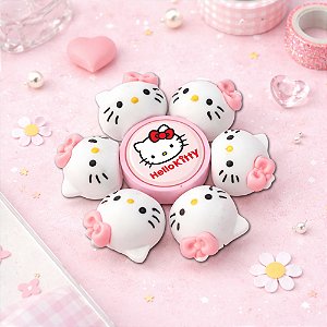Marca-texto Fofo Spinner Hello Kitty 6 Cores