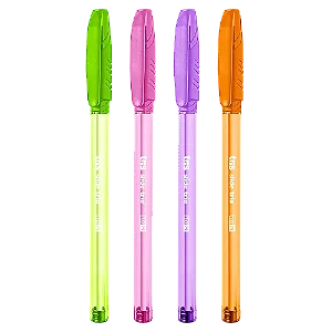 Caneta Esferográfica Slide Trio 1.0 mm 4 Cores TRIS