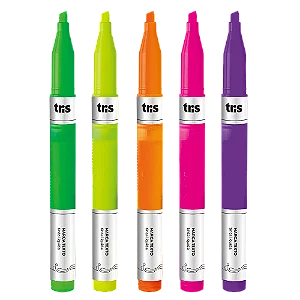 Marca-Texto Flux TRIS Holic Tinta Líquida Macio Rende Mais