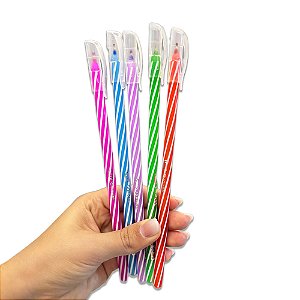 Caneta Esferográfica Curves Spiro 0.7 mm 17,5 cm Lyke