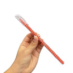 Caneta Esferográfica Vermelho Curves Spiro 0.7 mm 17,5 cm Lyke