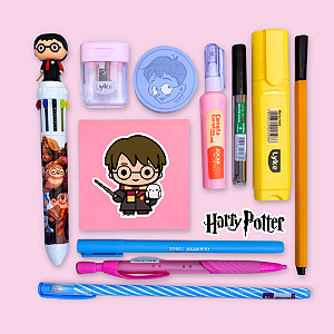 Mini Kit Papelaria Harry Potter