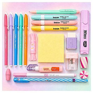 Mini Kit Papelaria Pastel