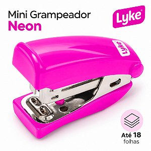 Grampeador Mini Neon Lyke