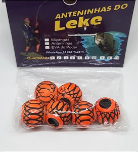 Miçanga do Lek - Mexerica Laranja Flo