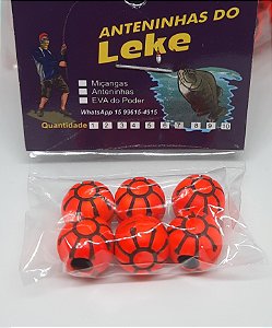 Miçanga do Lek - Sol Laranja Flo