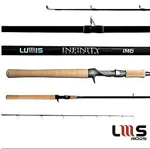 Vara Lumis Infinity black 8'0 30-60lbs 2 partes