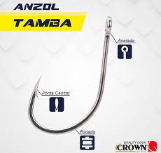 Anzol Tamba Black Crown 5unid