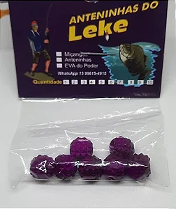 Miçanga do Lek - Abacaxi Roxo