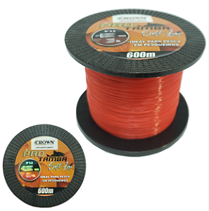 Linha  Crown Pro Tamba Soft Line 600m - Orange