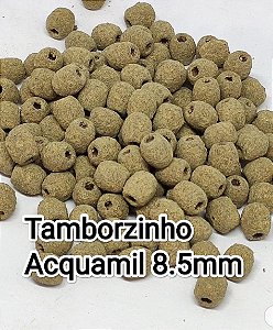 Miçanga Magrão - Empanada aquamil Tamborzinho 8 mm