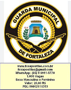 CURSO COMPLETO PARA GUARDA MUNICIPAL DE FORTALEZA 2023