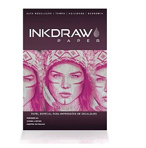 Papel p/ impressora INKDRAW A4 c/50