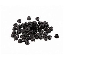 Grommets borracha p/ batedor  White Head Tattoo c/100