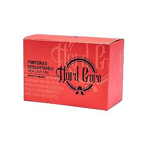 Ponteira hard core tip Descartável Traço Pintura Tatuagem Cx 50un