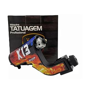 Máquina Tatuagem X13 Pop Lançamento Tattoo VERMELHO