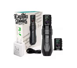 Máquina De Tatuagem Pen Ez P3 Pro FOSCA grip 37mm