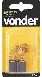 Par de Carvão para Politriz WS10-115T, OP13-180TV e EAV850 DWT / Vonder